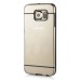 Luxury Slim Transparent Clear Colored Lines Back Gel Case Hard Cover For Samsung Galaxy S6 G920 - Black