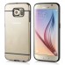 Luxury Slim Transparent Clear Colored Lines Back Gel Case Hard Cover For Samsung Galaxy S6 G920 - Black