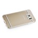 Luxury Slim Transparent Clear Colored Lines Back Gel Case Hard Cover For Samsung Galaxy S6 G920 - White