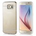 Luxury Slim Transparent Clear Colored Lines Back Gel Case Hard Cover For Samsung Galaxy S6 G920 - White