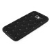 Luxury Soft Silicone Rhinestone Case Cover For Samsung Galaxy S6 G920 - Black