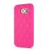 Luxury Soft Silicone Rhinestone Case Cover For Samsung Galaxy S6 G920 - Magenta