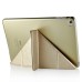 Luxury Transformers Design Slim Folio Leather Smart Cover Case With Wake / Sleep Function For iPad Mini 4 - Gold