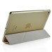 Luxury Transformers Design Slim Folio Leather Smart Cover Case With Wake / Sleep Function For iPad Mini 4 - Gold