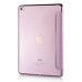 Luxury Transformers Design Slim Folio Leather Smart Cover Case With Wake / Sleep Function For iPad Mini 4 - Pink