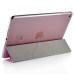 Luxury Transformers Design Slim Folio Leather Smart Cover Case With Wake / Sleep Function For iPad Mini 4 - Pink