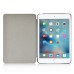 Luxury Transformers Design Slim Folio Leather Smart Cover Case With Wake / Sleep Function For iPad Mini 4 - White