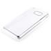 Luxury Transparent Clear Plated Frame Hard PC Back Case Cover For Samsung Galaxy Note 5 - Silver