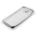 Luxury Transparent Clear Plated Soft TPU Back Case Cover For Samsung Galaxy S6 Edge - Black