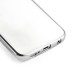 Luxury Transparent Clear Plated Soft TPU Back Case Cover For Samsung Galaxy S6 Edge - Silver