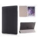 Luxury Ultra-Slim Transparent Plastic And PU Leather Smart Cover With Wake / Sleep Function for iPad Pro 9.7 inch - Black