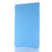 Luxury Ultra-Slim Transparent Plastic And PU Leather Smart Cover With Wake / Sleep Function for iPad Pro 9.7 inch - Blue