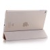 Luxury Ultra-Slim Transparent Plastic And PU Leather Smart Cover With Wake / Sleep Function for iPad Pro 9.7 inch - Gold