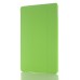 Luxury Ultra-Slim Transparent Plastic And PU Leather Smart Cover With Wake / Sleep Function for iPad Pro 9.7 inch - Green