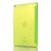 Luxury Ultra-Slim Transparent Plastic And PU Leather Smart Cover With Wake / Sleep Function for iPad Pro 9.7 inch - Green