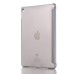 Luxury Ultra-Slim Transparent Plastic And PU Leather Smart Cover With Wake / Sleep Function for iPad Pro 9.7 inch - Grey