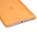 Luxury Ultra-Slim Transparent Plastic And PU Leather Smart Cover With Wake / Sleep Function for iPad Pro 9.7 inch - Orange