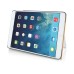 Lychee Grain Folded PU Leather Flip Stand Case for iPad Air (iPad 5) - White