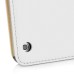 Lychee Grain Folded PU Leather Flip Stand Case for iPad Air (iPad 5) - White