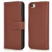 Lychee Grain Magnetic PU Leather Wallet Folio Flip Stand Case Cover With Card Slots For iPhone 5C