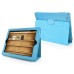 Lychee Grain Wake Sleep Folio Smart Flip Leather Stand Case Folding Cover For iPad 2 3 4