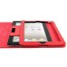 Lychee Grain Wake Sleep Folio Smart Flip Leather Stand Case Folding Cover For iPad 2 3 4