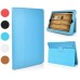 Lychee Grain Wake Sleep Folio Smart Flip Leather Stand Case Folding Cover For iPad 2 3 4