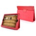 Lychee Grain Wake Sleep Folio Smart Flip Leather Stand Case Folding Cover For iPad 2 3 4