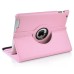 Lychee PU Leather 360 Degree Rotating Stand Folio Flip Case Cover For Apple iPad 2 / 3 / 4