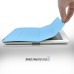 Magnetic Folding Folio Leather Smart Cover With Wake Sleep For iPad 2 / 3 / 4 - Blue