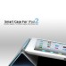 Magnetic Folding Folio Leather Smart Cover With Wake Sleep For iPad 2 / 3 / 4 - Blue