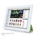 Magnetic Folding Folio Leather Smart Cover With Wake Sleep For iPad 2 / 3 / 4 - Green