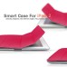 Magnetic Folding Folio Leather Smart Cover With Wake Sleep For iPad 2 / 3 / 4 - Red