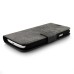 Map Wallet Style Leather Case Cover For Samsung Galaxy S3 i9300 - Grey