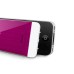 Mashup - iPhone 4S Metal Back Cover With White Glass Bottom - Magenta