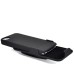 Matte Hard Case + Belt Clip Swivel Holster for iPhone 4 (Verizon, AT&T, iPhone 4S) - Black