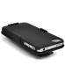 Matte Hard Case + Belt Clip Swivel Holster for iPhone 4 (Verizon, AT&T, iPhone 4S) - Black