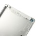 Metal Aluminum Back Cover Battery Door Housing Repair Replacement Part OEM For iPad Air iPad 5 (4G Version) - Silver