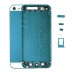 Metal Back Cover Housing Assembly With Middle Frame Bezel For iPhone 5 - Blue