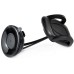 Metal Goose neck 360° Rotating Universal Car Suction Holder - Black