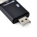 Micro SD TF Memory Card Reader USB i-Flash Drive For iPad Air iPhone 5 5S 6 Plus - Black