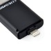 Micro SD TF Memory Card Reader USB i-Flash Drive For iPad Air iPhone 5 5S 6 Plus - Black