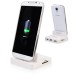 Micro USB 5-Pin Sync And Charge Dock Station Cradle With USB 2.0 Card Reader For Samsung Galaxy S4 i9500 / S3 i9300 - White