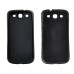 Middle Frame Bezel Middle Plate And Back Cover For Samsung Galaxy S3 i9300 - Black