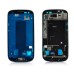 Middle Frame Bezel Middle Plate And Back Cover For Samsung Galaxy S3 i9300 - Black