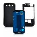 Middle Frame Bezel Middle Plate And Back Cover For Samsung Galaxy S3 i9300 - Black