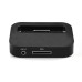 Mini Docking Station Adapter for iPhone 4 iPod Touch 4 iPod Nano 6 - Matte Black