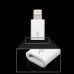 Mini Lightning 8 Pin to Micro USB Adapter For iPhone 5 iPad 4 iPad Mini iPod Touch 5 - White