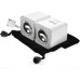 Mini Portable External Loudspeaker 30-Pin USB Cable For iPhone 4 / 4S - White