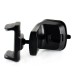 Mini Universal Sliding Adjustable Car Holder Stand For Mobile Smart Cell Phones - Black